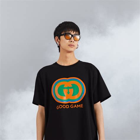 gucci good game t shirt|gucci tee shirts for men.